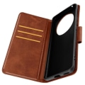 Pikkukuva 2 / 6: Kotelo Honor Magic 6 Lite 5G Flip Wallet -tukirannekkeelle, ruskea