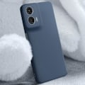 Miniatyrbild 3 av 5: Coque - AVIZAR - Motorola Moto G24 Power - Semi-rigid - Soft-touch - Anti-spår Blå Natt Blå