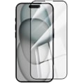 Miniatyrbillede 1 af 6: Skærmbeskytter - AVIZAR - iPhone 16 - Hærdet glas - Keramik - Fuld lim sort Svart