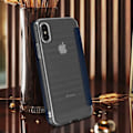 Miniatyrbillede 4 af 4: iPhone XS Max Cover - AVIZAR - Hard Folio - Ultratynd - Integreret spejl - Midnatsblå Midnattsblå