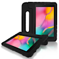 Pikkukuva 2 / 4: Coque - Samsung - Galaxy Tab A 8.0 2019 - Iskunkestävä suoja - Kahva - Lapsille Musta Svart