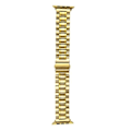 Miniatyrbillede 2 af 5: Apple Watch-rem 41 mm / 40 mm / 38 mm Sort rustfrit stålnet Gul