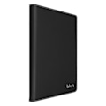 Miniatyrbillede 2 af 5: Universal Tablet Case 10 inches - BLUN - Black - Support Function - Storage Spaces - Velvet svart