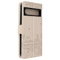 Pikkukuva 1 / 6: Cat Case Google Pixel 8 Wallet Series Kawaii Cat Cover Beige Beige