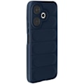 Miniatyrbild 1 av 5: Skal till Xiaomi Redmi 13 Stöttålig Silikon Texturerat 3D Mönster Mörkblå Blå