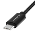 Pikkukuva 4 / 4: C-tyypin USB-mikro-USB-kaapeli - Siirto ja lataus - Akashi 1m Black