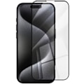Pikkukuva 1 / 6: Näytönsuojus - AVIZAR - iPhone 16 Pro Max - Karkaistu Lasi - Keramiikka - Täysi Liima Musta Svart