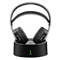 Miniatyrbillede 1 af 6: TV Headset Forstærker til Seniorer Komfortabel Lang batterilevetid Geemarc Sort Svart
