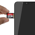 Miniatyrbillede 3 af 4: SIM-kortskuffe - Huawei - Mate 20 Lite - Sort - Kompatibel med nanoSIM og micro SD - Nem udskiftning Svart