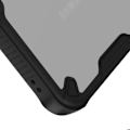 Miniatyrbillede 4 af 5: Coque til Samsung Galaxy A26 med Forstærkede Hjørner Sort Transparent Svart