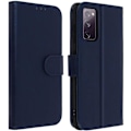 Miniatyrbillede 1 af 4: Etui til Samsung Galaxy S20 FE Full Cover Kortholder Stand Funktion Blå blå