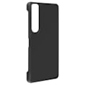 Miniatyrbillede 1 af 5: Etui til Sony Xperia 1 VI Anti-Fingerprint Polycarbonate Sort - AVIZAR - Stiv - Syntetisk - Glat - Blandet Svart