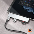 Pikkukuva 3 / 4: USB-C Hub - Satechi - Surface Pro 9 - HDMI 4K - USB 3.2 10Gbps - 2 kpl USB-C-portteja