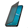 Miniatyrbillede 1 af 2: Etui til Huawei Mate 20 - Translucent klap og videostand - Sort - Avizar