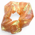 Pikkukuva 1 / 3: Chouchou Brillant для Волос из Легкой Ткани Корейский Стиль Оранжевый Orange
