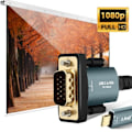 Miniatyrbillede 3 af 5: USB-C til VGA Full HD 1080p Plug and Play-kabellængde 1,8 m LinQ