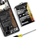 Miniatyrbillede 3 af 4: Intern batteri til Xiaomi Poco X7 Pro 5G 6000mAh model BM69 Sort