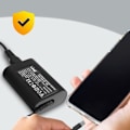 Miniatyrbillede 3 af 5: Netoplader - LINQ - PD4532 - Strømforsyning 45W - USB-C - Sort svart
