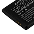 Pikkukuva 3 / 3: Varaakkemppu Samsung SGH C130 / D520 Li-ion 3,7V 850mAh 3,1Wh varten