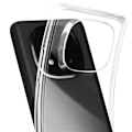 Pikkukuva 3 / 5: Xiaomi Redmi Note 14 Pro ja 14 Pro Plus Kotelosuoja Läpinäkyvä Silikonireuna Transparent