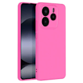 Miniatyrbillede 5 af 6: Coque til Xiaomi Redmi Note 14 5G Semi-hård Soft-touch Anti-fingeraftryk Fuchsia Rosa