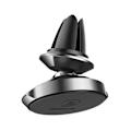 Miniatyrbillede 4 af 6: Telefonstativ - BASEUS - Small Ear - Installation i ventilationsgitter - Rotation 360° - Sort Svart