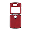 Miniatyrbillede 1 af 4: Coque - AVIZAR - Motorola Razr 5G - Rigide - Læder i gammel stil - Rød Röd