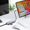 Miniatyrbild 6 av 6: HUB USB-C till HDMI 4K USB Ethernet USB-C Power Delivery 100W Belkin Silver