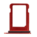 Miniatyrbillede 1 af 4: Apple iPhone 12 Mini SIM-kortbakke Udskiftning Nano SIM-stik Rød Rød Röd