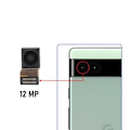 Miniatyrbillede 3 af 4: Bagkamera - AVIZAR - Google Pixel 6a - 12MP - Ultra vidvinkel - Sort Svart