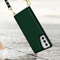 Miniatyrbild 4 av 4: Samsung Galaxy S21 Plus multifunktionslinsfodral med rem Grön Grön Grön