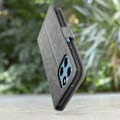 Miniatyrbillede 3 af 5: Etui til Honor X8 5G og Honor X6 - AVIZAR - Chesterfield - Grå - Tegnebog og videosupport Grå