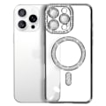 Pikkukuva 2 / 6: Coque Diamant pour iPhone 16 Pro Max MagSafe Contour Strass Argent Grå