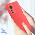 Pikkukuva 4 / 5: Suojakuori - AVIZAR - Xiaomi 12/12X - Puolijäykkä - Soft Touch - Vaaleanpunainen rosa