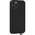 Miniatyrbillede 2 af 4: iPhone 12 / 12 Pro beskyttelsescover i sort Elysée ARTEFAKT læder - stift - glat - elegant design Svart
