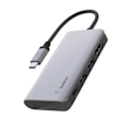 Miniatyrbillede 1 af 4: Hub adapter USB-C - Belkin - 4i1 - HDMI 4K - 2x USB 3.0 - Power Delivery 100W