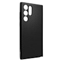 Miniatyrbillede 2 af 5: Etui - Spigen - Samsung Galaxy S22 Ultra - Silikone - Krydsende effekt - Sort Svart