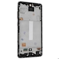 Pikkukuva 2 / 4: Täydellinen näyttö Samsung Galaxy A52 LCD In-Cell + musta kotelo Svart