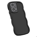 Miniatyrbillede 2 af 5: Coque til Motorola Moto G24, G04 og G04s Silikone Stødabsorberende Sort Svart