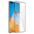 Pikkukuva 2 / 4: Suojakalvo - AVIZAR - Huawei P40 Pro - 9H karkaistu lasi - Kaareva - Läpinäkyvä musta Transparent, svart