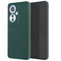 Miniatyrbillede 1 af 5: Taske til Oppo Reno 11F - AVIZAR - Soft Touch Matte Finish Silikone - Grøn - Halvstiv - Glat Grön
