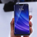 Pikkukuva 3 / 4: Suojakalvo - Xiaomi - Mi 8 Lite - Karkaistu lasi 9H - Läpinäkyvä Valkoinen - 0.33 mm Klar vit