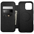 Miniatyrbillede 4 af 6: MagSafe Cover til iPhone 16 Pro Max - NOMAD - Folio Modern kortholder - Sort Svart