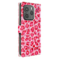 Miniatyrbillede 1 af 5: Etui til Xiaomi Redmi Note 14 5G Portemonnaie Videostøtte Rosa Rosa