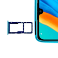 Pikkukuva 2 / 4: SIM-kortti- ja Micro SD-korttipaikka - Huawei - P30 Lite - Helppo asennus - Sininen väri - 100% yhteensopiva Blå
