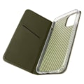 Miniatyrbillede 1 af 5: AVIZAR iPhone 14 etui - Magnetisk flip-kortholder - Standerfunktion - Gul gyllene