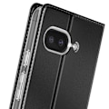 Pikkukuva 4 / 5: Kotelointi Google Pixel 9a Satin-efekti Korttipidike Video-tuki Dux Ducis Musta Svart