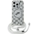 Miniatyrbillede 1 af 4: Coque - Karl Lagerfeld - IML Monogram Karl & Choupette - Transparent - MagSafe - iPhone 15 Pro Max Klar