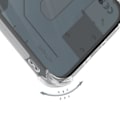 Miniatyrbillede 3 af 5: Taske til Nothing Phone 2a - AVIZAR - Gennemsigtig - Forstærkede hjørner - Stødsikker - Fleksibel Transparent