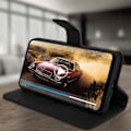 Miniatyrbillede 4 af 4: Samsung Galaxy A10 Cover - AVIZAR - Wallet Case Card Holder Video Stand - Sort Svart